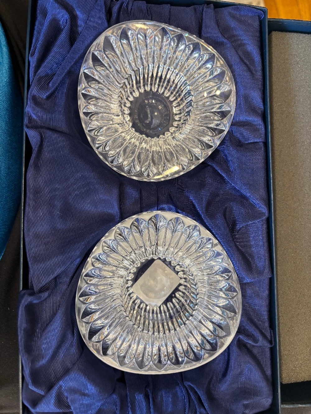 Faberge' crystal votive holders-2
